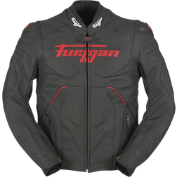 Furygan Raptor Evo 2 Lederjacket - Schwarz/Weiß