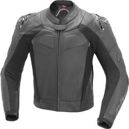 Büse Assen Motorcycle Leather Jacket, black