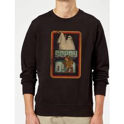 Scooby Doo Retro Ghostie Sweatshirt - Black