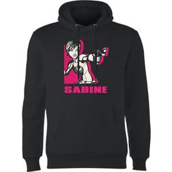 Star Wars Sweat à Capuche Homme Sabine Rebels - Noir