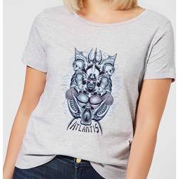 DC Comics Aquaman Atlantis Seven Kingdoms T-Shirt - Grau