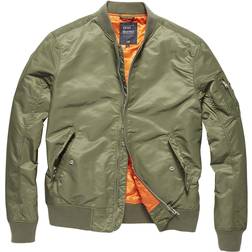 Vintage Industries Welder Bomberjacka - Oliv