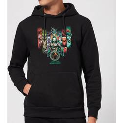 DC Comics Aquaman Unite The Kingdoms Hoodie - Schwarz