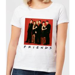 Friends T-Shirt Femme Tenue de Soirée - - Blanc