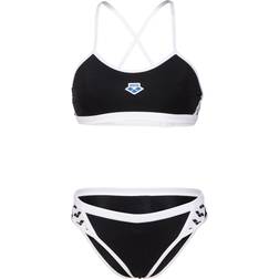 Arena Icons Bikini Cross Back Solid - Noir