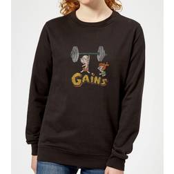 The Flintstones Distressed Bam Bam Gains Women's Sweatshirt