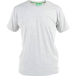 Duke Herren D555 Flyers Rundhals-T-Shirt - Schwarz