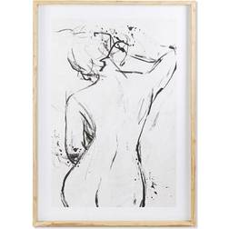 Dkd Home Decor Hall Lady Modern Billede 110x157cm