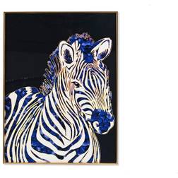 Dkd Home Decor Zebra Moderne (60 x 3 x 80 cm) Billede