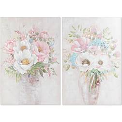 Dkd Home Decor Shabby Chic (80 x 3 x 120 cm) (2 enheder) Billede