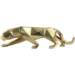 Dkd Home Decor Dekorativ Leopard Harpiks (35,5 x 8 x 10 cm) Dekorationsfigur