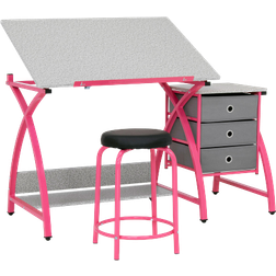 Studio Designs Comet Center Plus Writing Desk 23.8x50" 2pcs