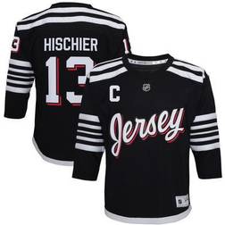 Outerstuff New Jersey Devils Nico Hischier Black 2021/22 Alternate Replica Player Jersey