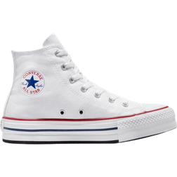 Converse Big Kid's Chuck Taylor All Star Lift Platform - White/Garnet/Navy