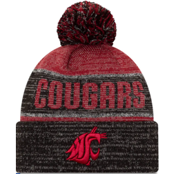 New Era Washington State Cougars Freeze Cuffed Knit Hat with Pom