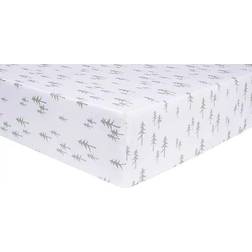 Trend Lab Mountain Baby Pine Tree Fitted Crib Sheet 28x52"