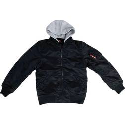 Alpha Industries MA-1 Detachable Hood - Black