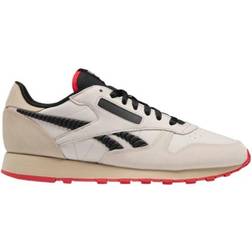 Reebok La Casa De Papel Classic Leather - Moon White/Pebble/Vector Red