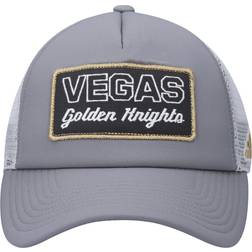 Adidas Vegas Golden Knights Locker Room Foam Trucker Snapback Hat - Gray/White