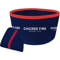 All Star Dogs Chicago Fire Collapsible Travel Dog Bowl