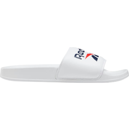 Reebok Classic Slides - White/Collegiate Navy/Radiant Red