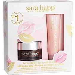 Sara Happ Let's Glow Lip Scrub & Shine Kit