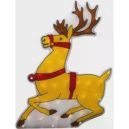 Northlight Seasonal Shimmering Reindeer Christmas Lamp 18"