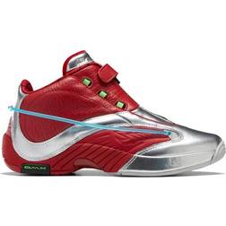 Reebok Power Rangers Answer IV M - Power Red/Silver Met./Solar Lime