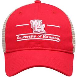 The Game Men's Houston Cougars Split Bar Trucker Adjustable Hat - Red