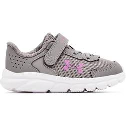 Under Armour Infant Assert 9 AC - Gray Wolf/Pacific Purple