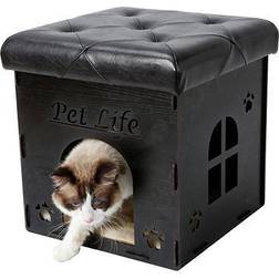 Petlife Foldaway Collapsible Cat House