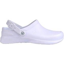 Joybees Work Clog - White