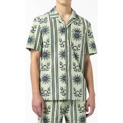 Dickies Kelso Summer Pattern Short Sleeve Shirt - Celadon Green