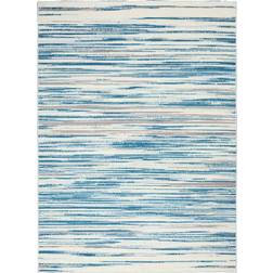Nourison Jubilant Beige, Blue 182.9x274.3cm