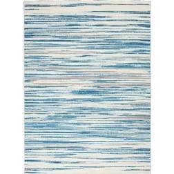 Nourison Jubilant Beige, Blue 63x87"