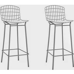 Manhattan Comfort Madeline Bar Stool 41.7" 2