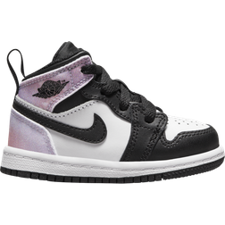 NIKE Jordan 1 Mid SE TD - Black/White/Amethyst Wave/Bleached Coral