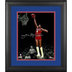 Fanatics Philadelphia 76ers Julius Erving Framed Autographed Dunk Spotlight Photograph