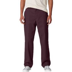 Dickies Skateboarding Regular Fit Twill Pants - Maroon