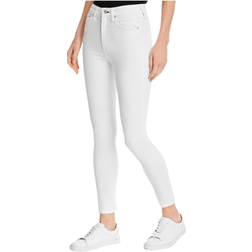 Rag & Bone Nina High-Rise Skinny Jeans - White