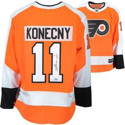 Fanatics Philadelphia Flyers Travis Konecny 11. Autographed Orange Fanatics Breakaway Jersey