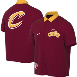 Nike Cleveland Cavaliers City Edition Therma Flex Showtime Short Sleeve Full Snap Collar Jacket 2021-22 Sr