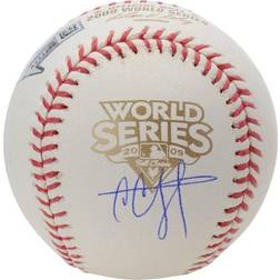 Fanatics New York Yankees CC Sabathia Autographed 2009 World Series Logo Baseball