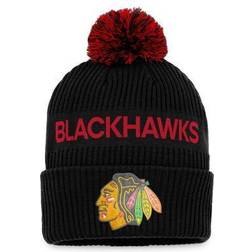 Official Licensed Chicago Blackhawks2022 Pro Cuffed Knit Beanies