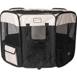 Armarkat PP003BGE-M Portable Pet Playpen, Black &