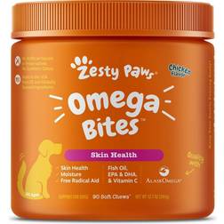 Zesty Paws Paws Omega Bites for Skin All Chicken