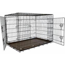 Iconic Pet Double Door Wire Dog Crate 36x24x26