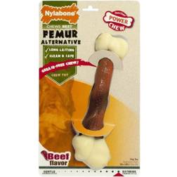 Nylabone Extreme Chew Femur Calf Perro Juguete Talla M Nylon Carne - Transparente