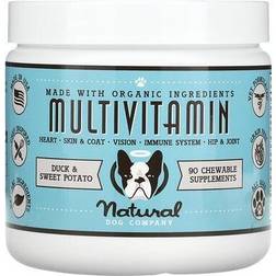 Natural Dog Company Dog Company Multi-Vitamin Soft Chew Dog Supplement, 90