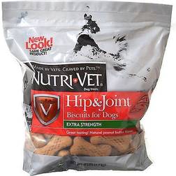 Nutrivet Hip and Joint Peanut Butter Flavor Wafers 6 lb